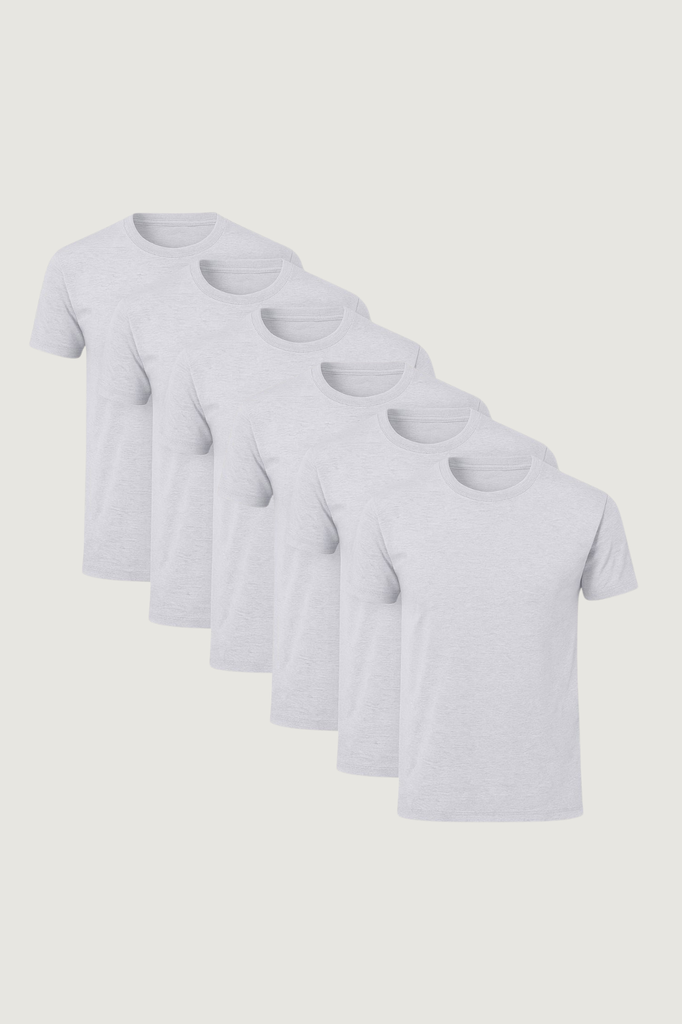 6-Pack Playera Smart Fit Gris