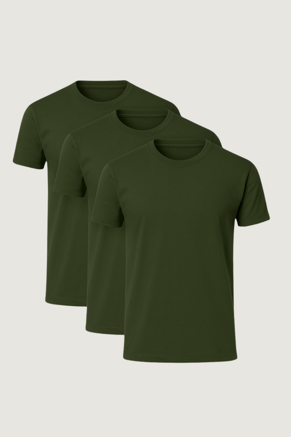 3-Pack Playera Smart Fit Verde