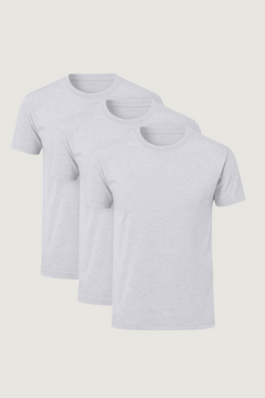 3-Pack Playera Smart Fit Gris