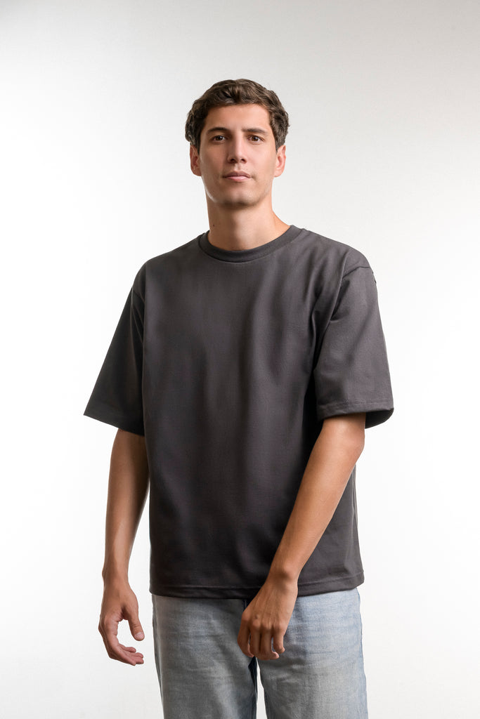 Playera Oversized Gris